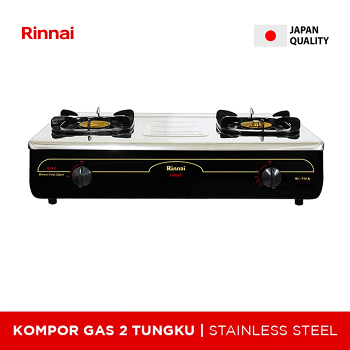 Rinnai Kompor Gas 2 Tungku - RI712A